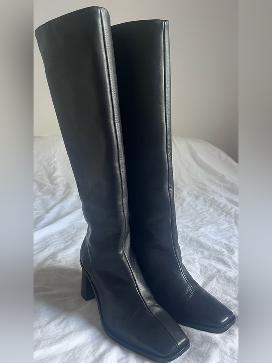 Maguire Shoes - Maguire Lorca Black Leather Knee-high boots - Size EU 39 - excellent condition